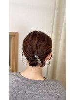 ソノ(sono)&nbsp;カチモリヘア ボブヘアセット ゆるふわヘアセット お呼ばれヘア