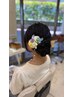 【浴衣ヘアセット】夏祭り・花火大会に♪¥7,700