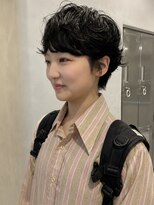 ムクコア(Muk CORE)&nbsp;ショートボブパーマボブニュアンスルーズパ-マ大人可愛い川崎
