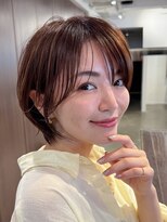 アビー(ABBEY) ショートショートボブショートヘア大人ショート耳掛けショート