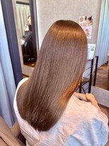 モア ヘアー ラウンジ ハザール 羽沢国大前店(moa hair lounge/ HAZZAR)&nbsp;艶感ナチュラルストレート