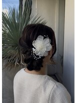タイドヘア 茨木店(TIDE HAIR)&nbsp;ふわふわシニヨン