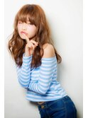プルエクステ#エクステ#グラデ#ハイライト#カラー