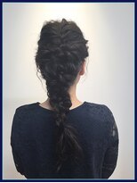 バーバーショップ テト キタヤマ(barber shop tete kitayama)&nbsp;編みおろしスタイル★【barbershop tete kitayama】