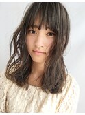 「ゆるめが可愛い」直毛からパーマをかけるなら断然ミディアム