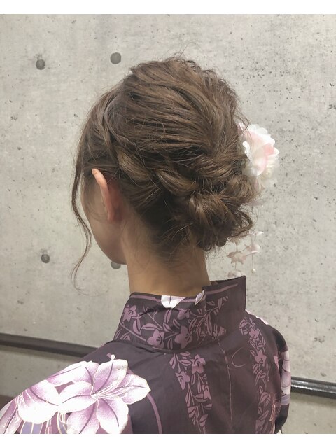 浴衣着付け&ヘアセット