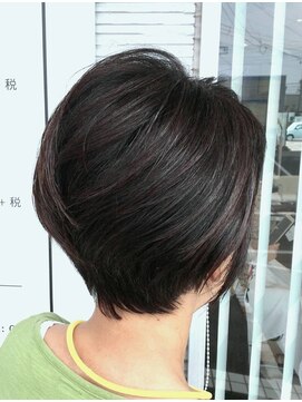 アメイジングヘアー 美沢店(AMAZING HAIR) 【AMAZING HAIR 美沢店/桜井】エレガント前下がりショート