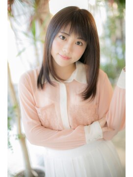 エヌアンドエー 草加店(N&A) 好感度抜群ストレート×鎖骨ミディアム