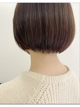 ビーハイブアヴェダ PARCO2店(BEHIVE AVEDA) [BEHIVE 高橋]　扱いやすい丸みボブ