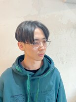 バトヘアー 渋谷本店(bat hair)&nbsp;真ん中分け2ブロック