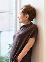 えがお美容室&nbsp;【えがお美容室】40代50代に人気☆ショート・ハイライトカラー