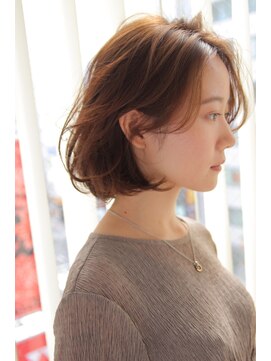 大波純一美容室パーティハン 【◎大人スタイル】雰囲気美人スウィングショートボブ[小山]/28