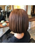 ラベンダーピンク＊フラッフィーボブナチュラルハイトーン