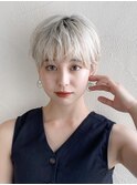 ☆おしゃれタイトショート×ブロンドカラー☆1