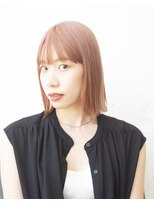 ジュリエッタ(giulietta) ピンクベージュ×コーラルピンク×ブリーチカラー