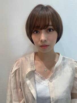 シー バイ ロンド 新宿(Sea by Lond) 大人美人丸みくびれマッシュショートボブ 新宿