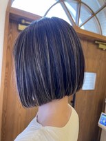 ヘアーシー(HAIR C,) ［HAIR C shoichi］ハイライトボブ