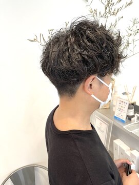 ロミーオム 本厚木(ROMMY. Homme) ナチュラルパーマでかっこいいセット簡単