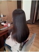 20代30代 ストレート ロング ナチュラル ツヤカラー