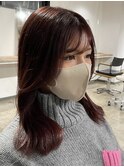 ディープピンク韓国巻き