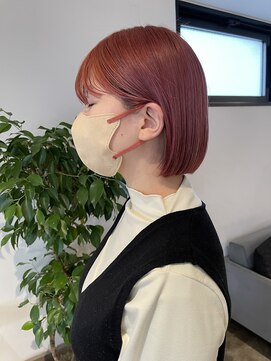 ザ オーダー(THE ORDER) 【至高のカットカラー】プツッとピンクボブ