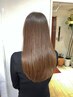 【保湿ケア】カット+超保水アクアカバートリートメント+スタイリング￥8030→