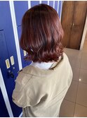 /ピンクブラウン/髪質改善縮毛矯正/髪質改善/韓国風/韓国ヘア