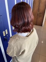 カノエ 下松店(canoe)&nbsp;/ピンクブラウン/髪質改善縮毛矯正/髪質改善/韓国風/韓国ヘア