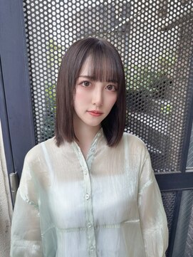 サロンドミルク 原宿(salon de MiLK) 【salon de MiLK 原宿】色が落ちない髪質改善×シルバーベージュ