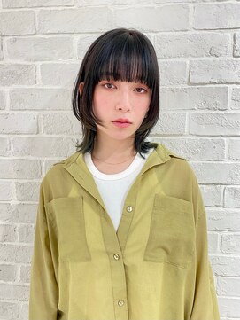 レイラバイアフロート 吉祥寺(Lila by afloat) ウルフカット/顔まわりレイヤー/くびれミディアム/ウルフボブ