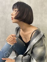 ラトリエ ブロカント 立川北口店(L'atelier BROCANTE) ショートボブ ボブ 前髪 ショート 立川 アディクシーカラー