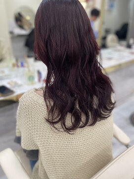 シェノン サントル(CHAINON CENTRE) 似合わせカット/フルバング/レッドブラウン