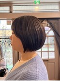 レイヤーボブ/外ハネボブ/大人ショート/ニュアンスカラー[千葉]