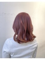 オーガスト ヘア ネイル(AUGUST hair nail)&nbsp;ピンクベージュ／ブリーチ1.5～／横浜／ハイトーン