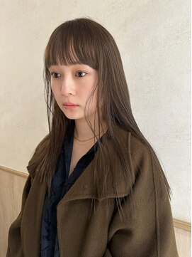 パーク(PAAQ) ブリーチなしカラー/ヘーゼルベージュ/レイヤーカット