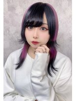 ティアム 渋谷店(Tiam shibuya)&nbsp;イメチェン/レッドブラウン/フルバング/似合わせカット/渋谷駅