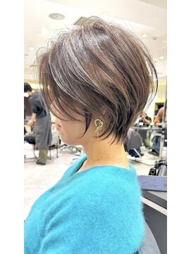 バンプ ギンザ(BUMP GINZA) 40代/50代/絶壁解消・前下がり・ショートボブ【浅野】