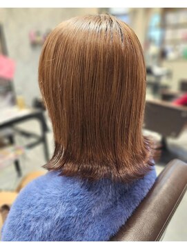 カミビトプラス 香芝店(KamiBito +plus) 裾カラー×ブラウン
