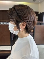 ムース 福島市店(Mousse-88-)&nbsp;小顔 ショートボブ