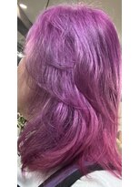 ヘアーブティック アート21ハーツ店&nbsp;バイオレッドピンクのミックス