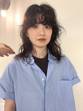 ウィットサークル(wit circle) 外国人風ミディアムパーマ