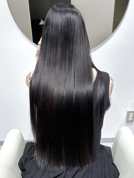 アム(amu) 地毛風ストレート/地毛風縮毛矯正/髪質改善/美髪/ツヤ髪/ロング