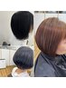 黒・暗染残留はがし+オンカラー＋＋カット+クイックトリートメント