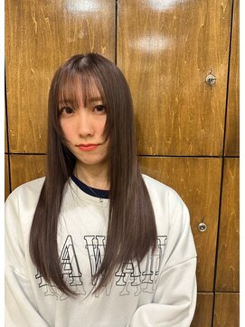 ソレイユトウキョウシブヤ(SOLEIL TOKYO shibuya) ナチュラルレイヤー × 髪質改善カラー