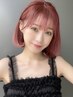 【Wカラー】ブリーチ1回＋透け感カラーで理想の透明感ヘアへ