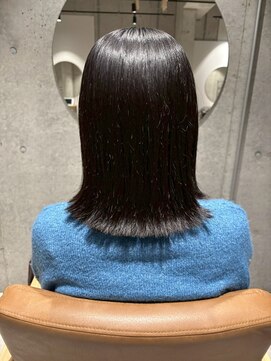 ルース(LOOSE) 切りっぱなしボブ髪質改善♪#立川#立川駅#縮毛矯正＃髪質改善