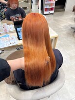 ケンジ 平塚ラスカ店(KENJE) 平塚ブリーチカラー/オレンジカラー/ハイトーンカラー
