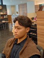 男を磨くメンズサロン オム グランド(HOMME GRAND)&nbsp;ナチュラルな毛流れパーマ