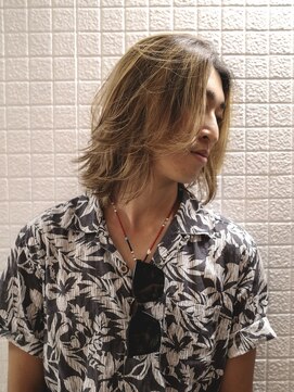 ピュー(Piu-) 【メンズロング/阿部達哉】ロン毛/メンズボブ/レイヤー