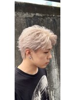 エレベート(Elevate)&nbsp;ホワイトミルクティーフェザーショート